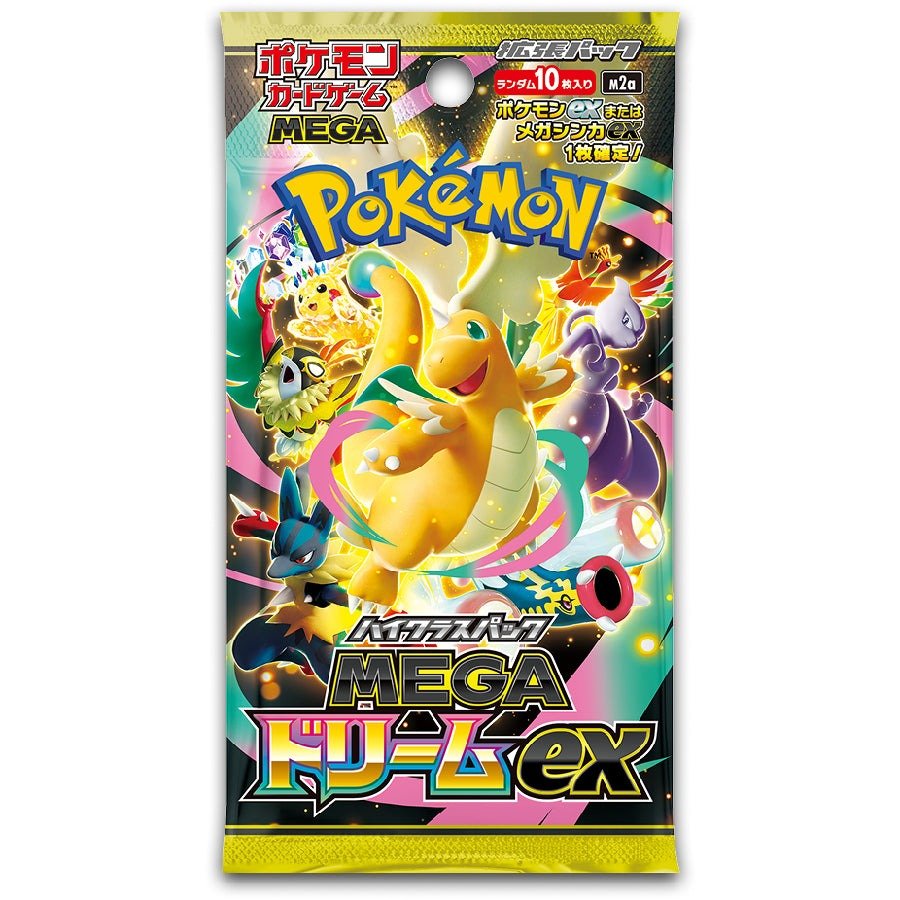 pokemon single card packs Pokémon Single Pack (JP) - MEGA Dream ex (M2A) Pokemon