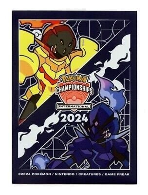 Pokemon World Championship 2024 CARD SLEEVES Pokemon - Zenox Hong Kong