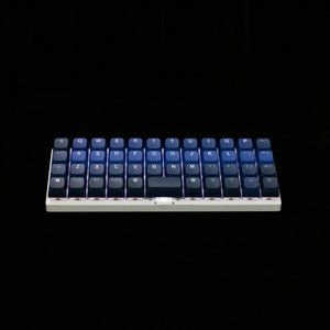 Tai - Hao - Deep Galaxy - ANSI US+45 Add - on Keys/Backlit/149 Keycaps (Alice Layout )/1 Stainless Key Puller - Keycap Set - Tai - Hao - Zenox