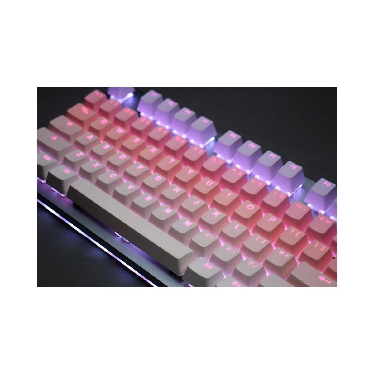 Tai - Hao - Sakura Michi - Doubleshot PBT/Backlit/140 Keycaps/2 Keys Puller - Keycap Set - Tai - Hao - Zenox