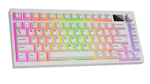 Tecware - Spectre RGB Mechanical Keyboard w/ LCD (Black) - Keyboard - Tecware - Zenox