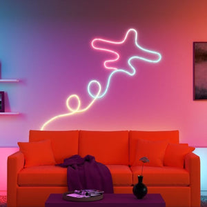 WiZ Neon RGBIC LED strip 5m Type - G - Smart Wall Light - WiZ - Zenox