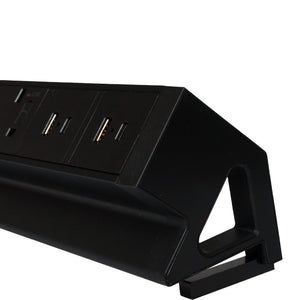 Zenox Desk Mount Power Strip v2 (30W USB - A+C x 2) - Mounted Power Strip - Zenox - Zenox