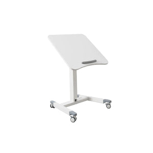 Zenox Ergonomics - Rover Mobile Standing Desk (White) - Office Desk -Zenox - Zenox