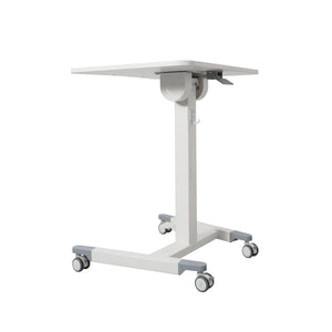 Zenox Ergonomics - Rover Mobile Standing Desk (White) - Office Desk - Zenox - Zenox