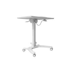 Zenox Ergonomics - Rover Pro Mobile Standing Desk (White) - Office Desk -Zenox - Zenox