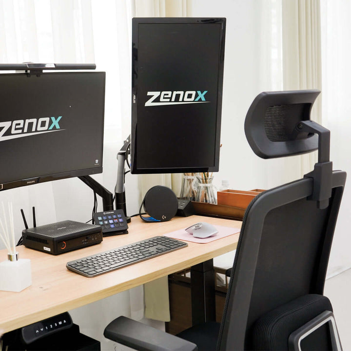 Zenox Joza Ergonomic Chair (Black) - Office Chair - Zenox - Zenox