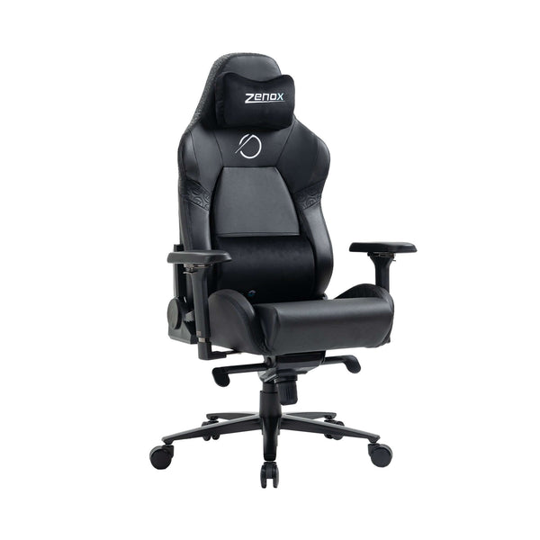 Zenox Jupiter Mk - 2 Gaming Chair (Leather/Carbon) - Gaming Chair - Zenox - Zenox