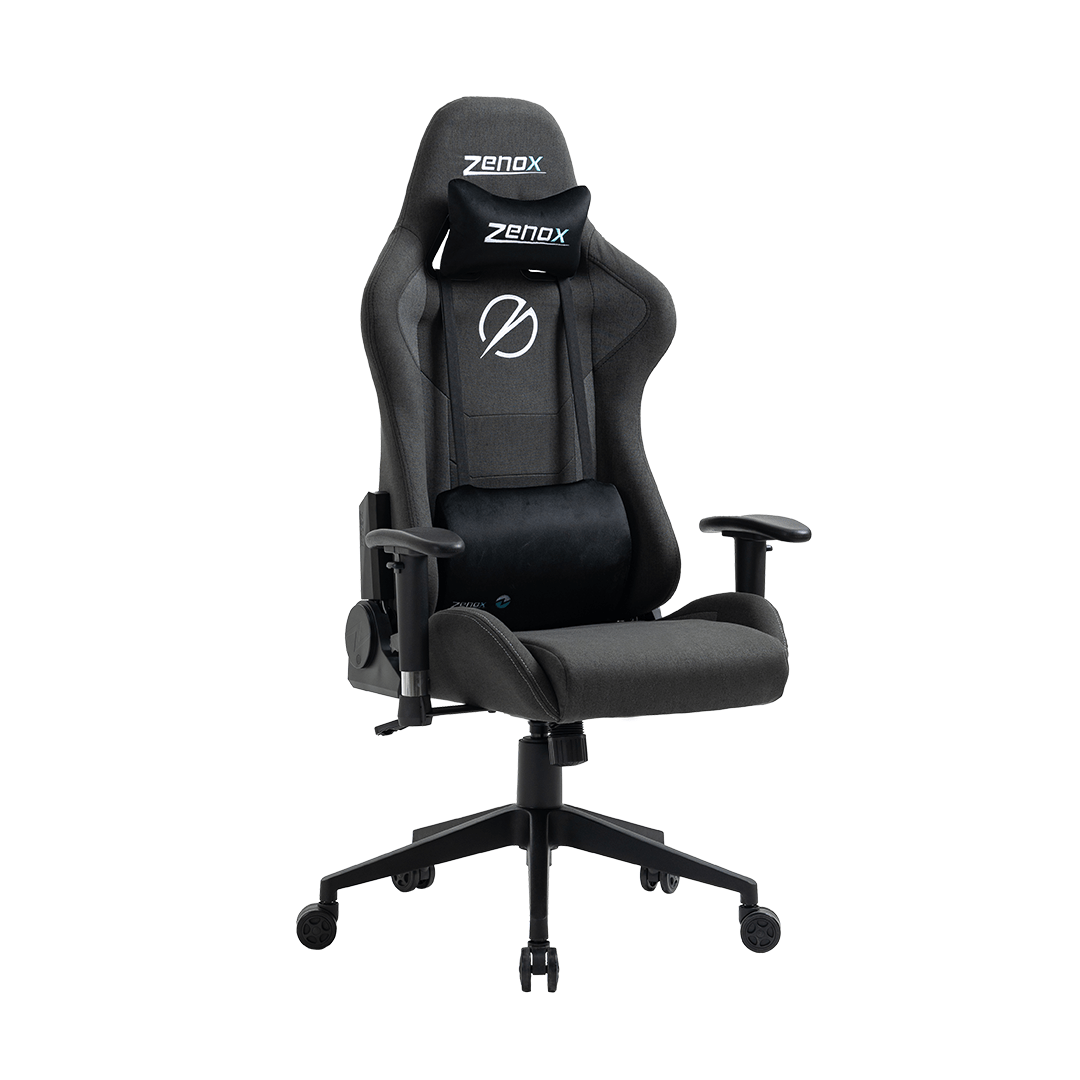 Zenox Mercury Mk-2 Gaming Chair (Fabric/Charcoal) Zenox - Zenox