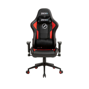 Zenox Mercury Mk - 2 Gaming Chair (Leather/Red) - Gaming Chair - Zenox - Zenox