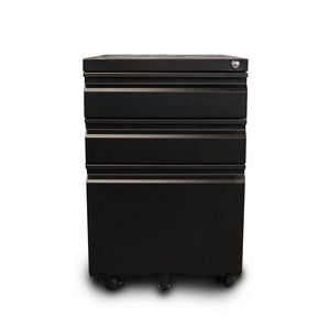 Zenox Mobile 3 - Drawer Cabinet (Black) - Drawer Cabinet - Zenox - Zenox