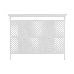 Zenox Pegboard with Top Shelf - Perforated Panel Accessories - Zenox - Zenox