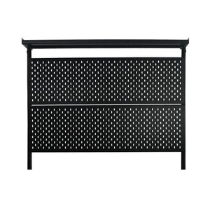 Zenox Pegboard with Top Shelf - Perforated Panel Accessories - Zenox - Zenox
