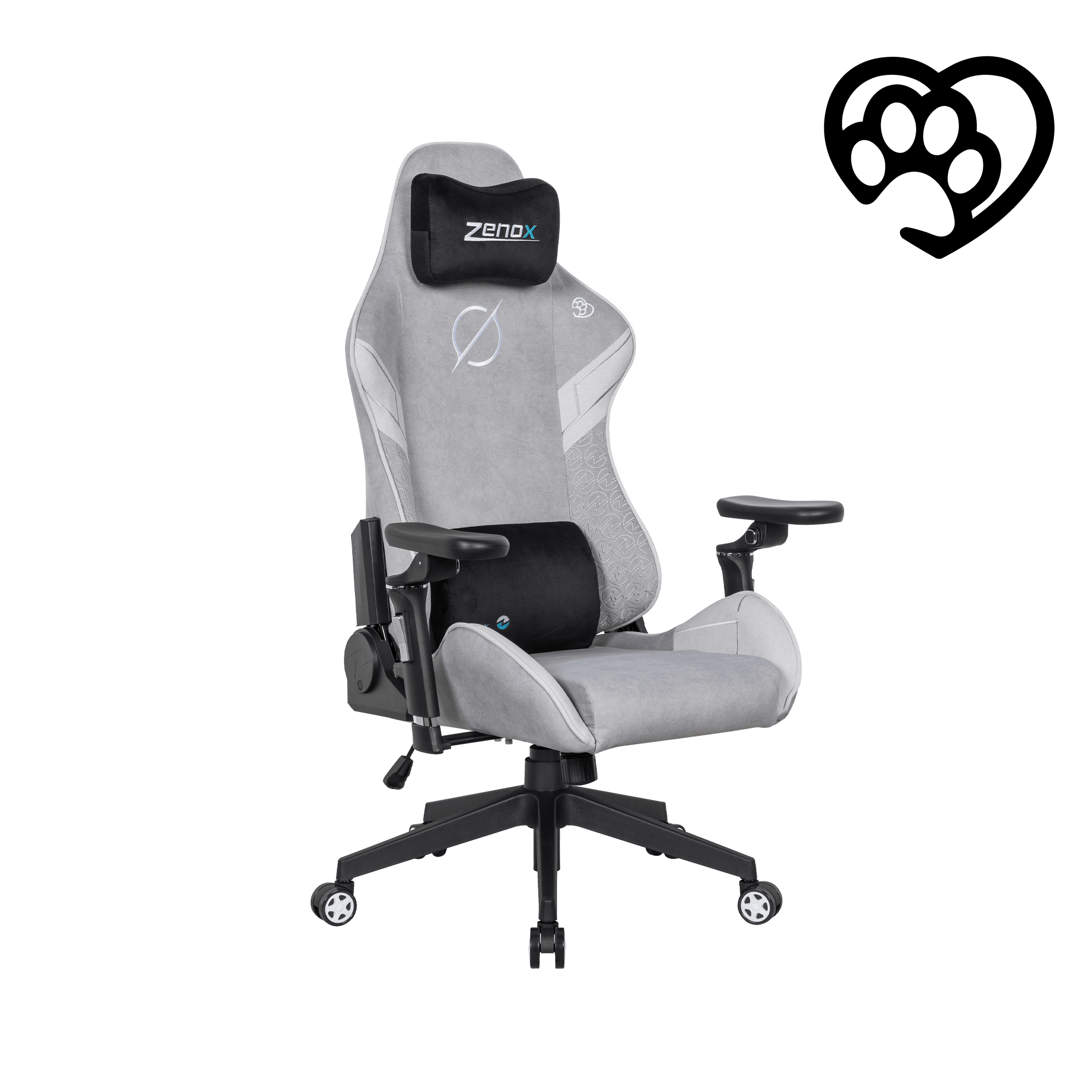Zenox Saturn Mk-2 Gaming Chair | Magnetic Pillows & 180° Recline