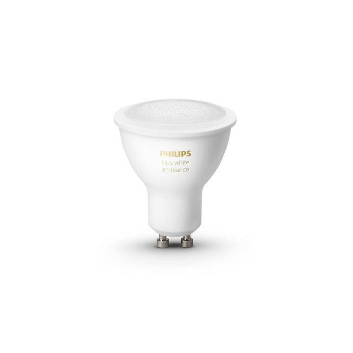 Philips Hue White Ambiance Bluetooth Single Bulb 5W GU10 - Zenox