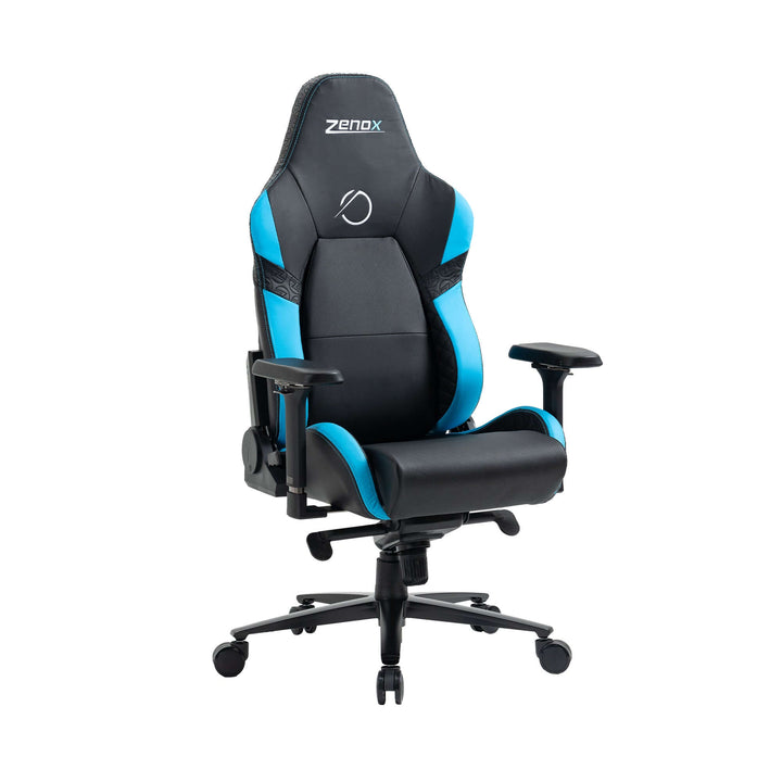 Jupiter Mk-2 Gaming Chair (Leather/Sky Blue) Zenox