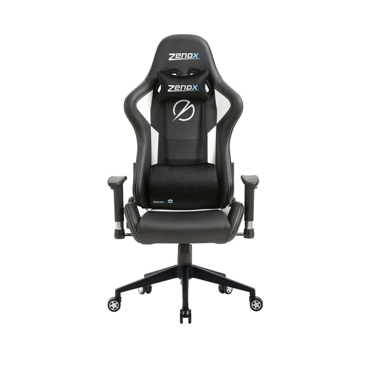 Mercury Mk-2 Gaming Chair (Leather/White) Zenox