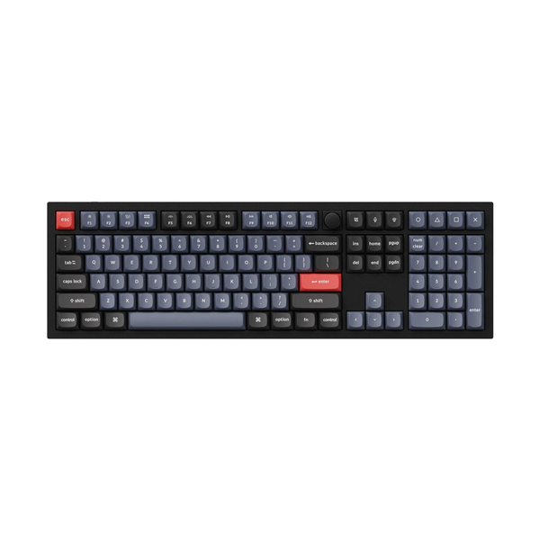 Keychron Q6 Full Sized QMK Customizable Mechanical Keyboard with Knob