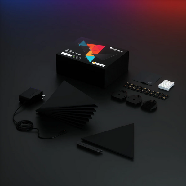 Nanoleaf - Limited Edition Ultra Black Triangles - Smarter Kit 9PK