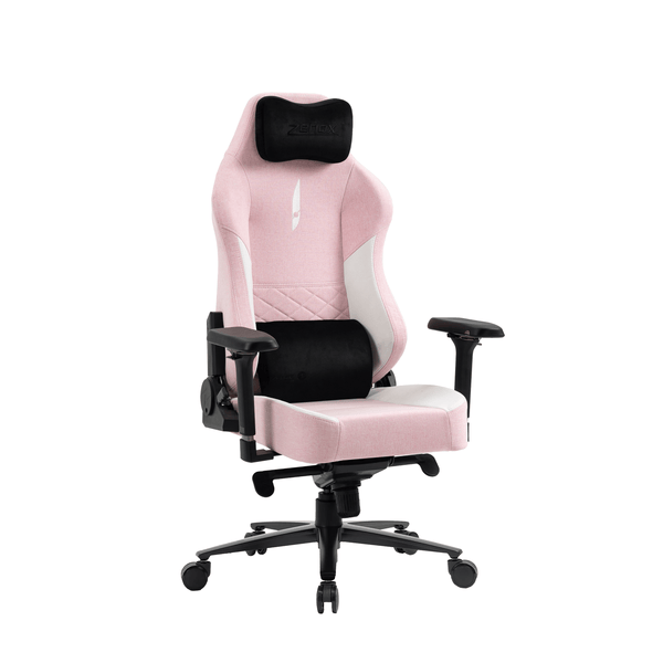Zenox 幽靈Mk-2 電競椅 (布面/粉紅色)