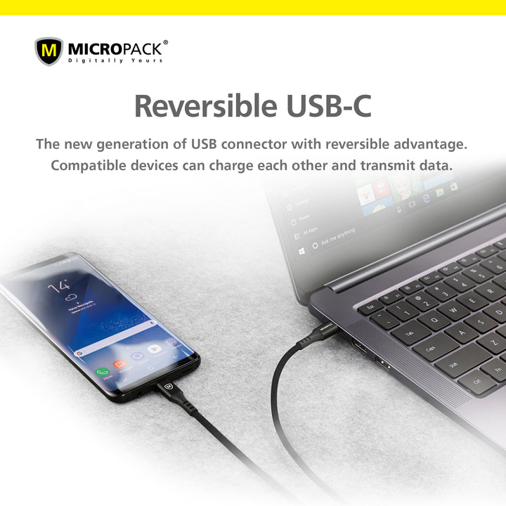 Micropack Charge & Sync USB-C 轉 USB-C 數據線