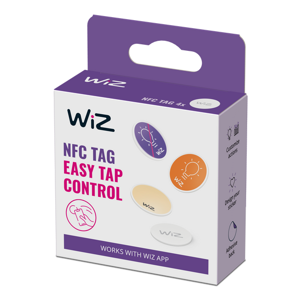 WiZ NFC tag 4 pieces