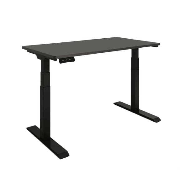 Zenox Office Desk Pro (Height-Adjustable) (Black)