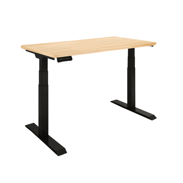 Zenox Office Desk Pro v.1 (Height-Adjustable)  (Maple) *Delivery in Mid-March*