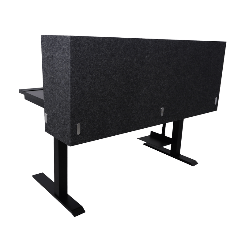 Zenox Acoustic Privacy Panels (Black)