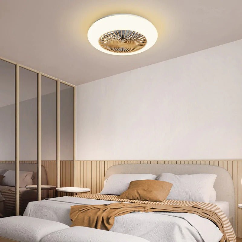 Amigo Wood Flat Fan Ceiling 20+42W R80 - Ceiling Light - Philips - Zenox