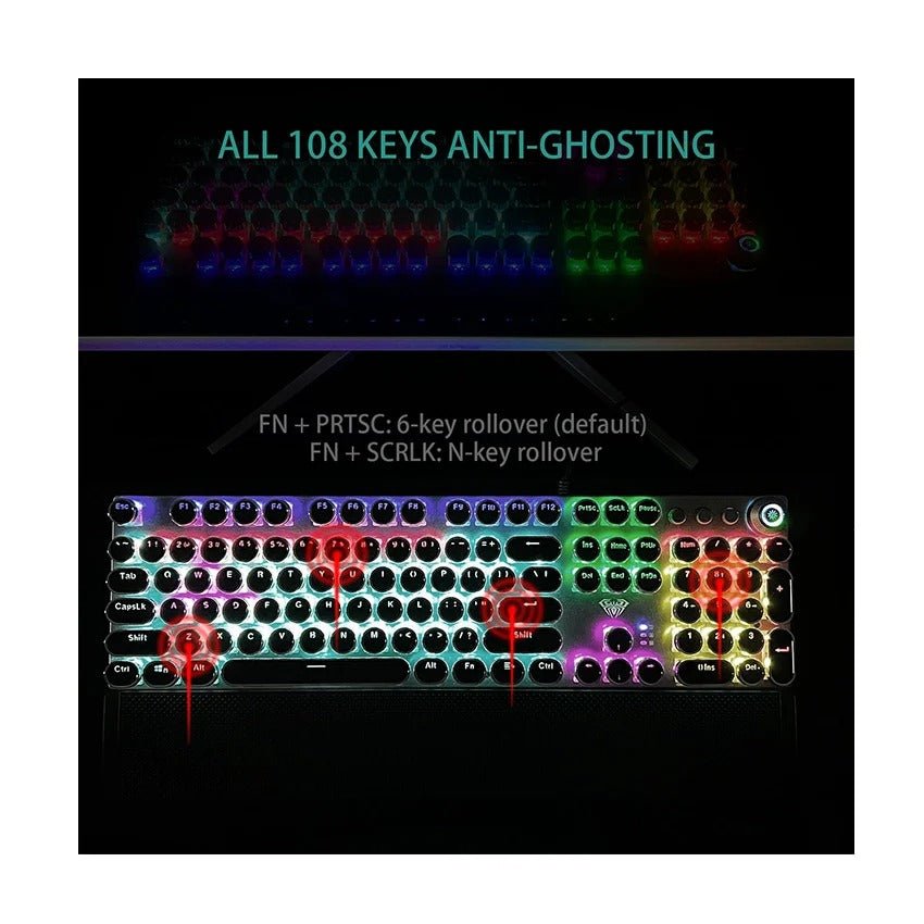 Aula - F2088 Air Tri-mode gaming mechanical keyboard - Keyboard -Aula - Zenox