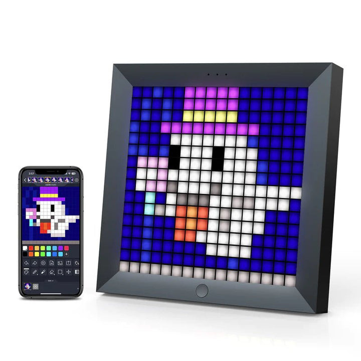 Divoom Pixoo 16x16 Pixel Art LED Display Gaming Room Decor - LED Display - Divoom - Zenox