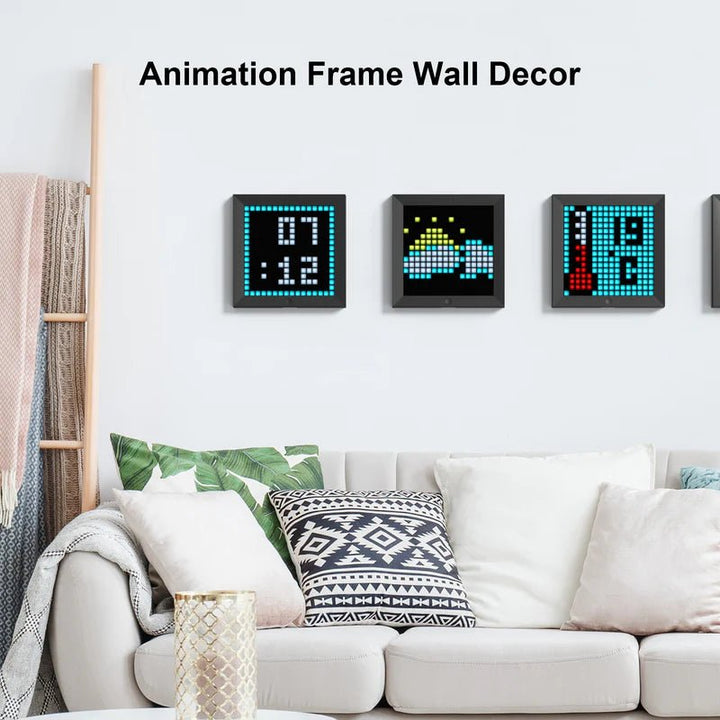 Divoom Pixoo 16x16 Pixel Art LED Display Gaming Room Decor - LED Display - Divoom - Zenox