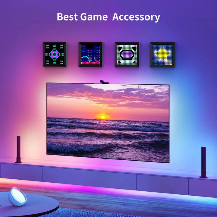 Divoom Pixoo 16x16 Pixel Art LED Display Gaming Room Decor - LED Display - Divoom - Zenox