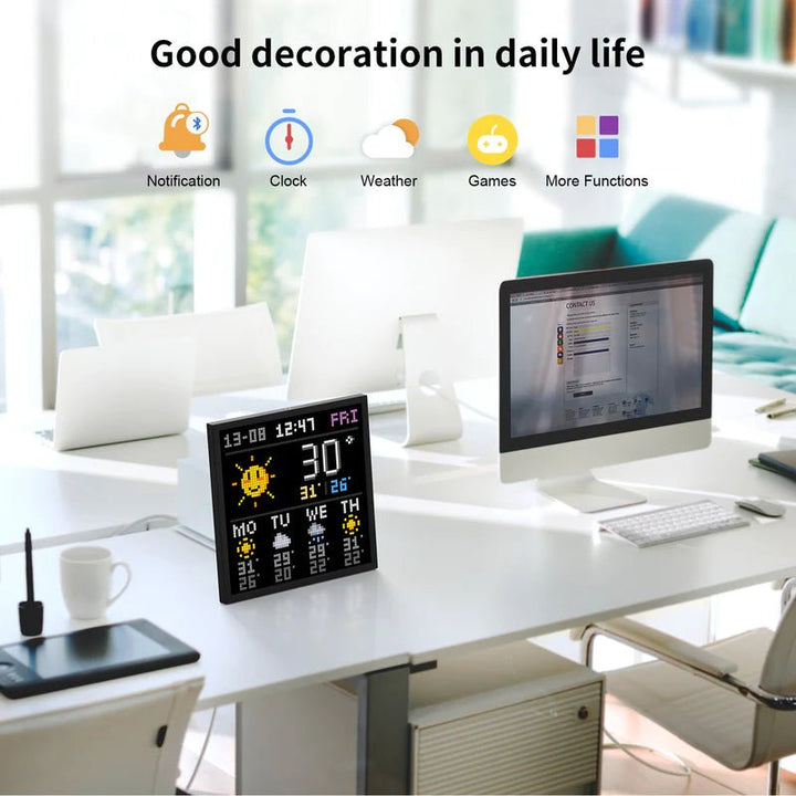 Divoom Pixoo64 64x64 Pixel Art LED Display Social Media Counter - LED Display - Divoom - Zenox