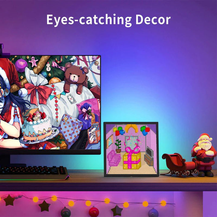 Divoom Pixoo64 64x64 Pixel Art LED Display Social Media Counter - LED Display - Divoom - Zenox