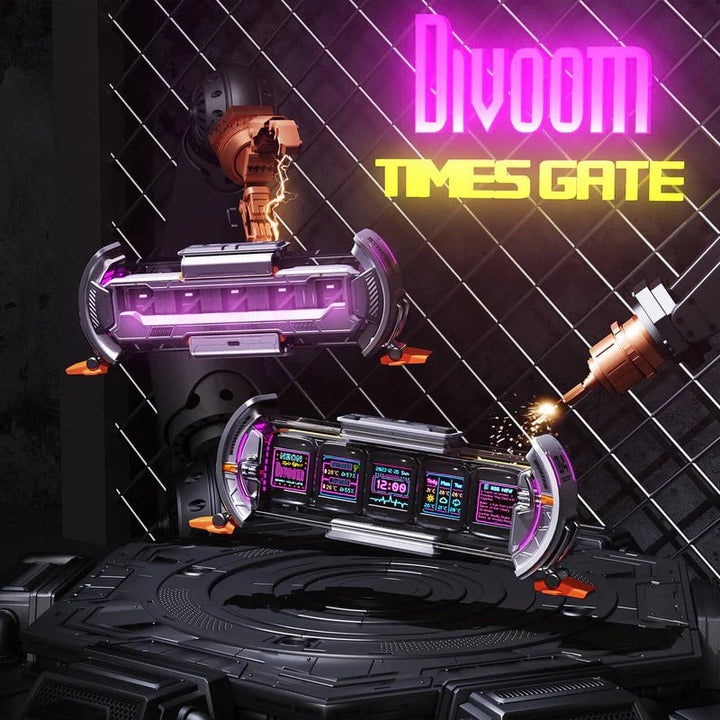 Divoom Times Gate Pixel Art Informative Display Divoom Divoom Times Gate Pixel Art Informative Display Divoom
