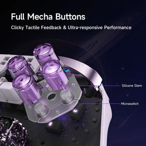 EasySMX - D10 PC Multimode Gamepad with Charging Base (Purple) - Gaming Controller - EasySMX - Zenox