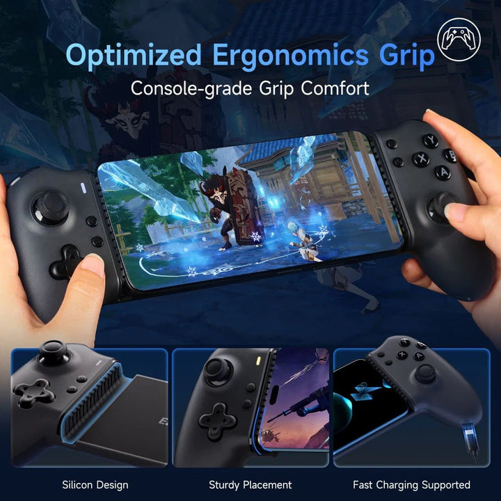 EasySMX - M15 Bluetooth Mobile Game Stretch Controller (Black) - Gaming Controller - EasySMX - Zenox