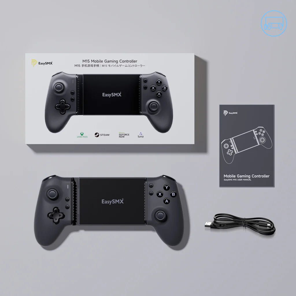EasySMX - M15 Bluetooth Mobile Game Stretch Controller (Black) - Gaming Controller - EasySMX - Zenox