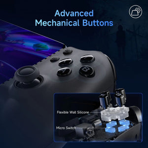 EasySMX - M15 Bluetooth Mobile Game Stretch Controller (Black) - Gaming Controller - EasySMX - Zenox