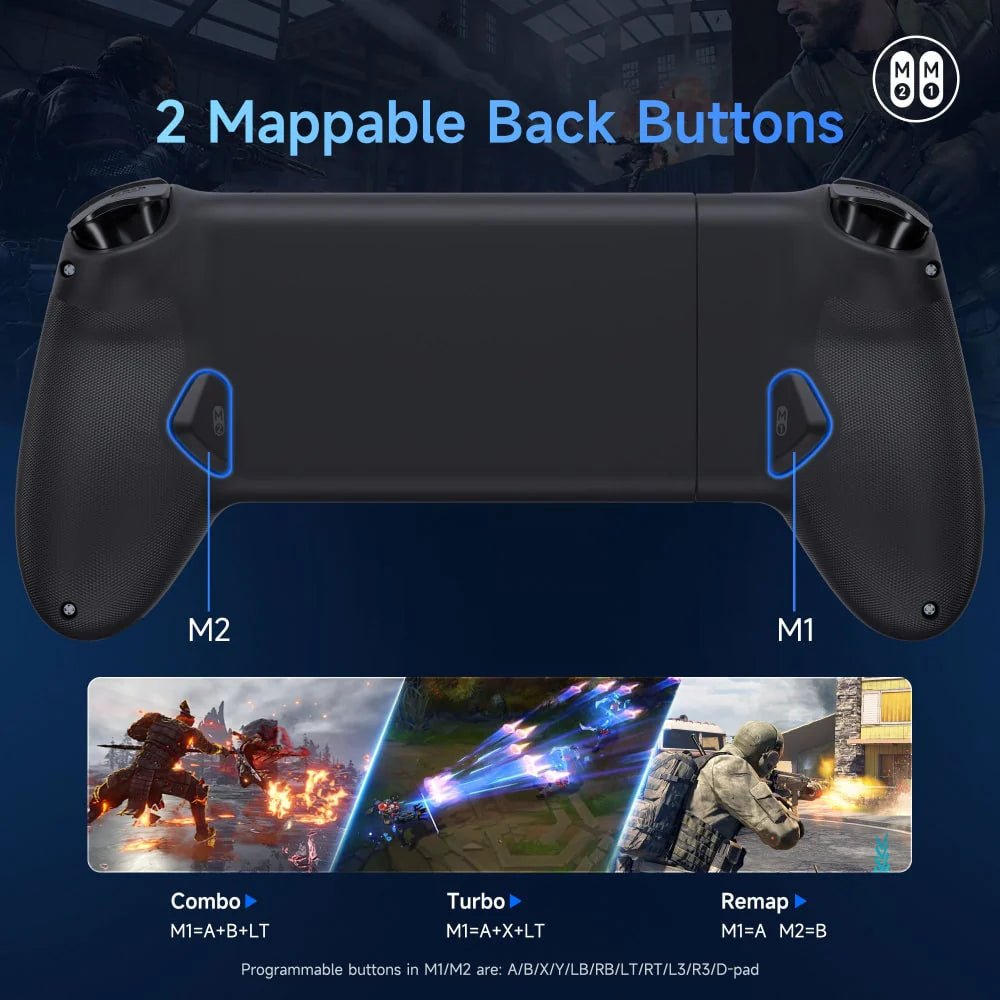 EasySMX - M15 Bluetooth Mobile Game Stretch Controller (Black) - Gaming Controller - EasySMX - Zenox