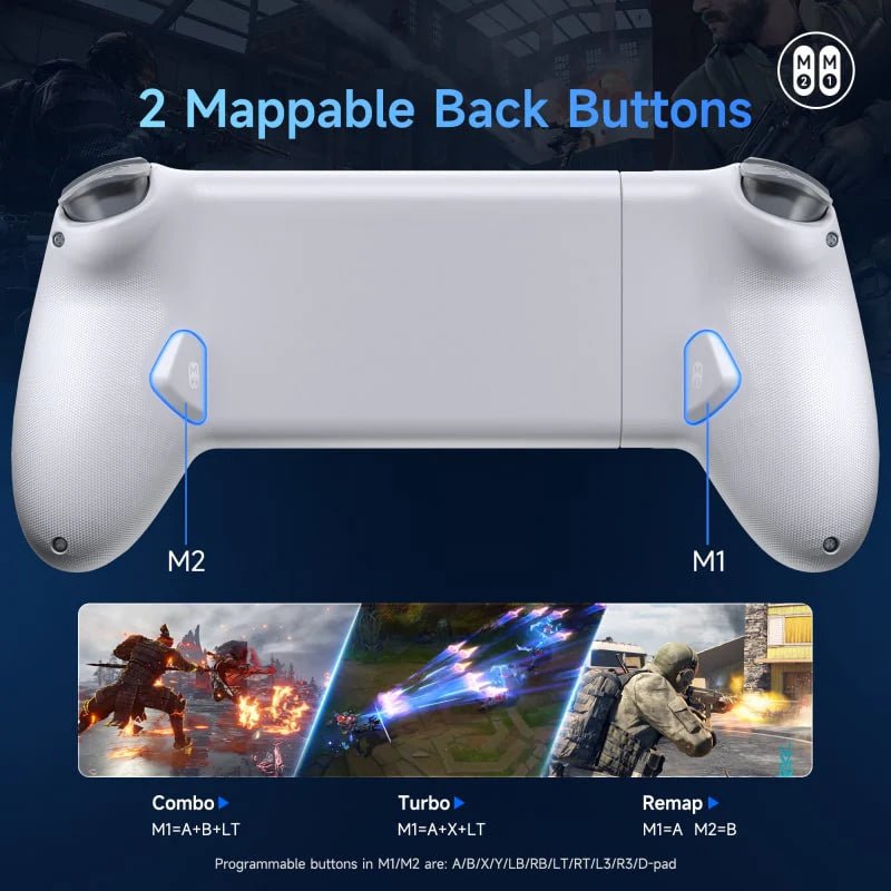 EasySMX - M15 Mobile Game Controller (White) - Gaming Controller - EasySMX - Zenox