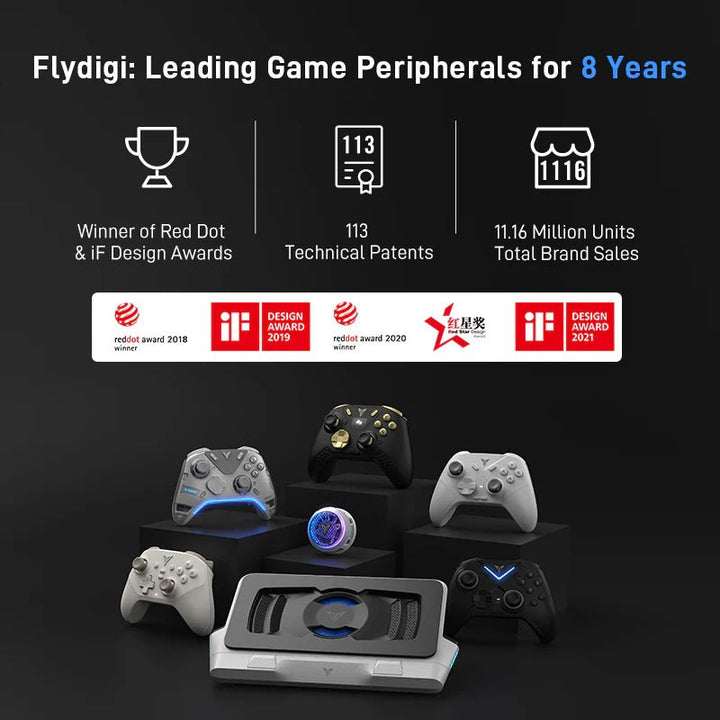 Flydigi - Direwolf 4 - Wireless Gaming Controller - Gaming Controller - Flydigi - Zenox