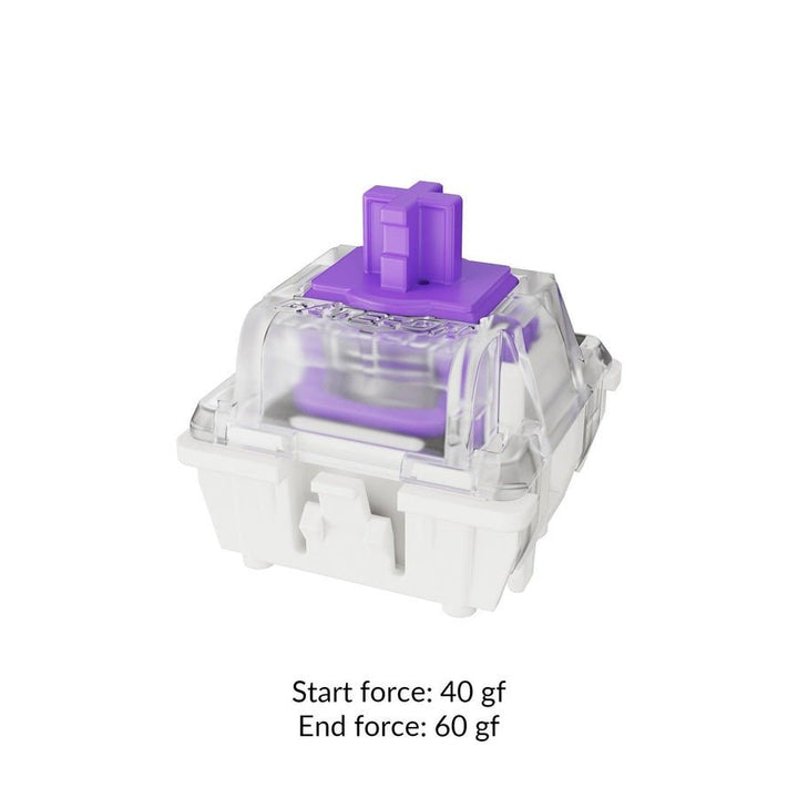 Gateron Double - Rail Magnetic Switch - Mechanical Switch - Keychron - Zenox