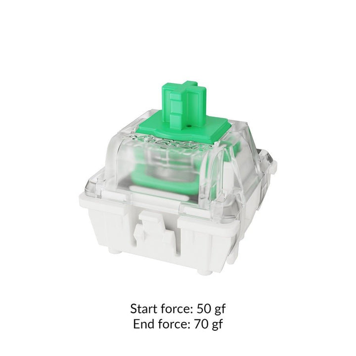 Gateron Double - Rail Magnetic Switch - Mechanical Switch - Keychron - Zenox