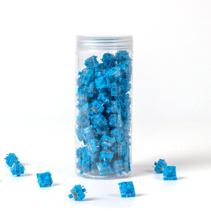 Gateron Phantom Switch Set - Phantom Blue (110 Switches) - Mechanical Switch - Gateron - Zenox