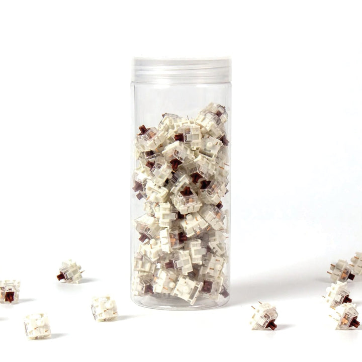 Gateron Silent Switch - Brown (110 pcs) - Mechanical Switch - Gateron - Zenox