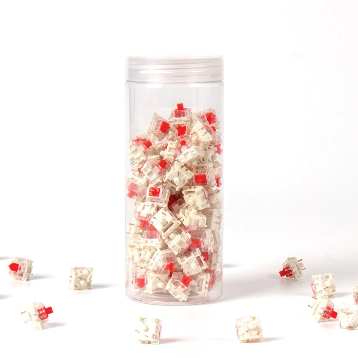 Gateron Silent Switch - Red (110 pcs) - Mechanical Switch - Gateron - Zenox