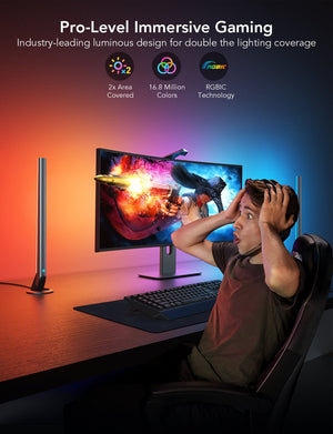 Govee DreamView G1 Pro Gaming Light (For PC 24 - 29") - Smart TV & Monitor Light - Govee - Zenox